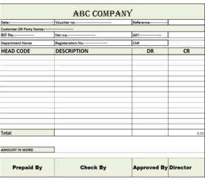 Petty Cash Voucher Templates Excel Word Template