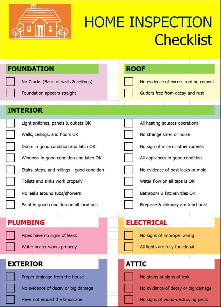 Checklist Template - Excel Word Template