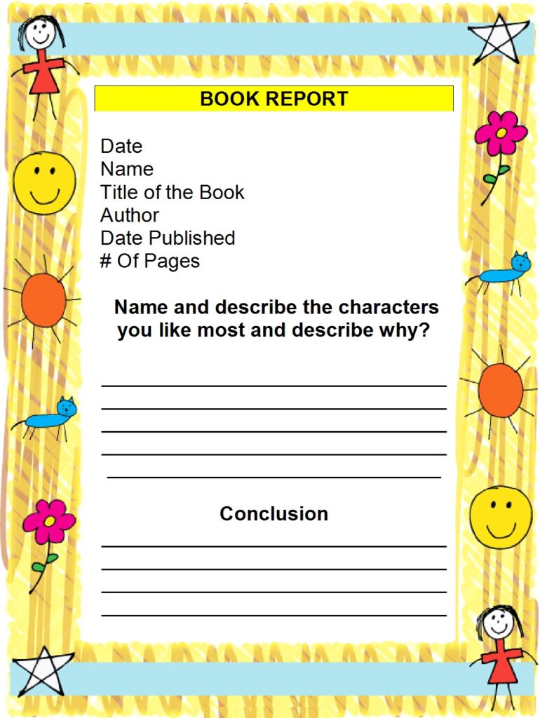 book report o que e