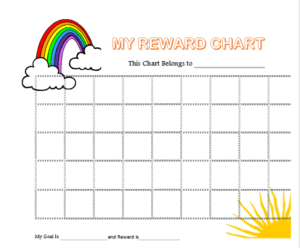 Reward Chart Templates - Excel Word Template