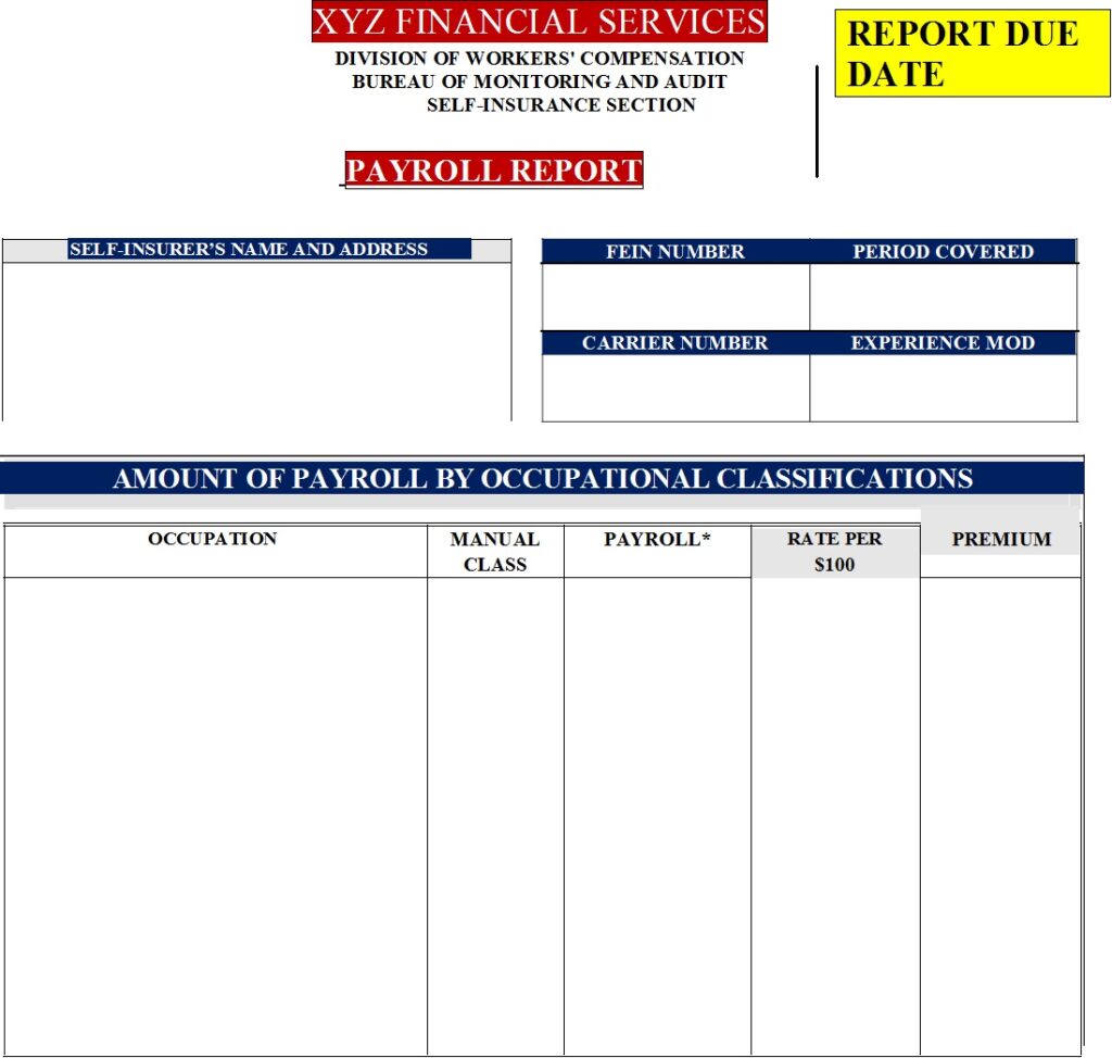 Free Excel And Word Payroll Report Templates Excel Word Template 4283